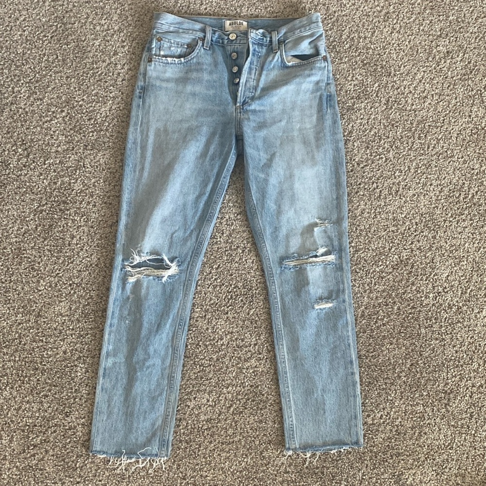 Agolde Jamie high rise classic jeans